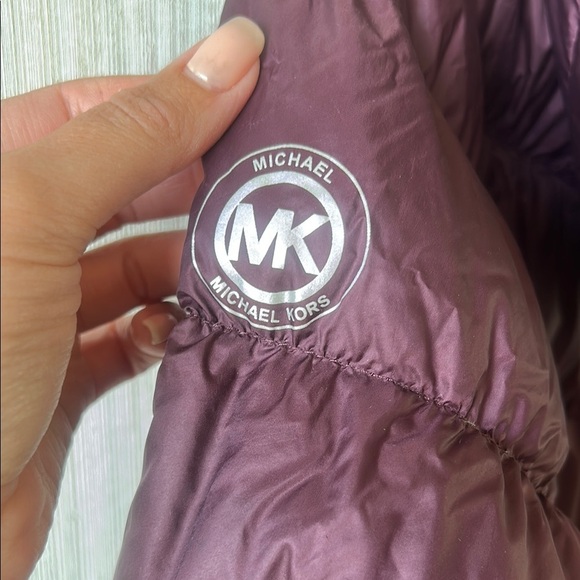 Michael Kors Purple Puffer Jacket - Picture 6 of 11